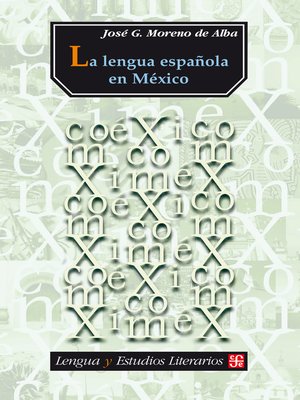 cover image of La lengua española en México